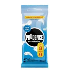 Preservativo Prudence, Opaco, Pacote de 8