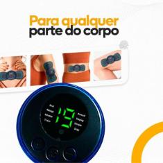 Massageador Portátil Dor Pescoço Coluna Pernas Envio já - WCAN
