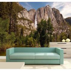 Papel de Parede - Paisagens Cachoeira 3D 3,75M² na 038 - Voce Decorand