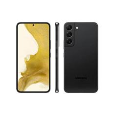 Smartphone Samsung Galaxy S22 256GB 5G - Preto, Câmera Tripla 50MP + Selfie 10MP, RAM 8GB, Tela 6.1"