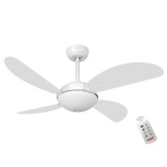 Ventilador Volare Fly Off Branco 127V e Controle Remoto, 110V
