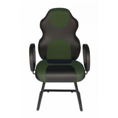 Cadeira Gamer Interlocutor Linha Gamer Racing Verde