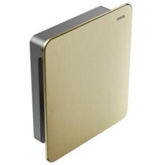 Acabamento Para Válvula de Descarga Flat Ouro Escovado 00931772