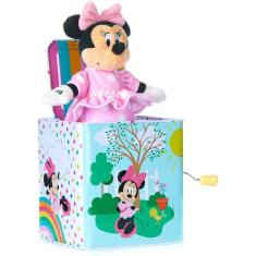 CRIANÇAS PREFERIDAS Disney Baby Minnie Mouse Jack-in-The-Box - Brinquedo Musical para Bebês