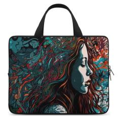 Bolsa para laptop compatível com MacBook Pro M3/M2/M1, MacBook Pro, MacBook Air, iPad Pro, Surface Pro 9/8, 13 polegadas, bolsa de borracha de cloropreno