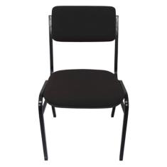 Cadeira Empilhável para Auditórios Linha Hotel Smart Preto