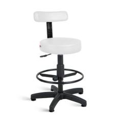 Cadeira Mocho Alto Estética Giratória Com Sapatas fixa - Ideaflex,  BR