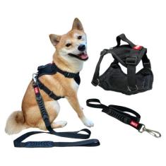 Peitoral Modelo Safari com Guia para Cachorro - Tamanho M - Canadá K9 