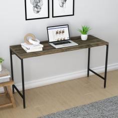 Escrivaninha Industrial 135Cm Active Yescasa Carvalho Dark