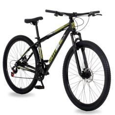 Bicicleta Aro 29 Gott 24 Marchas Câmbio Traseiro Shimano 15.5 Preto Dourado