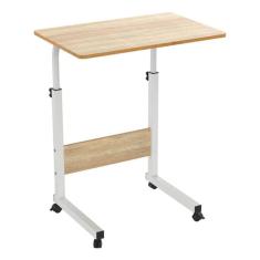 Mesa Móvel Escritório Notebook Altura Ajustável 87 Á 67cm