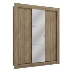 Guarda-Roupa/Roupeiro Kappesberg 3 Portas de Correr H563, Nogal