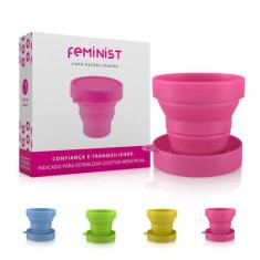 Higienizador De Coletor Menstrual Microondas Feminist - Cores Sortidas