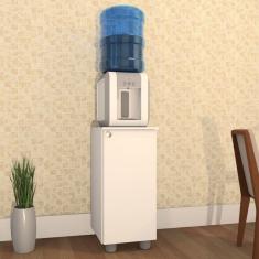 Balcão Multiuso Âmbar com Tampo 1 Porta Branco