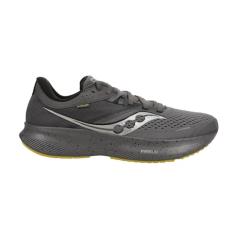 Saucony Tênis masculino Ride 16, Cascalho/enxofre, 39