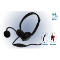 Fone P2 Mtek HS516-PC 2X3,5MM Black