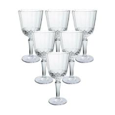 Conjunto De Taças De Vidro 300Ml 6 Peças Classic-Casambiente - Casa Am