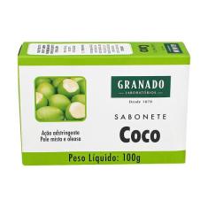 Sabonete Granado Coco com 100g, 1, 100 ml, Coco