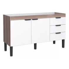 Gabinete Armário Cozinha 1.50 M Flamingo 2 Portas 3 Gavetas -Cozimax, 