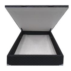 Cama Box Bau Viuvo Poliester(1.28X1.88) - Genki Kenko , PRETO