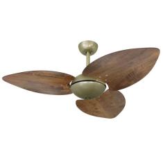 Ventilador De Teto Volare Gold Office Dunamis Imbuia 220V, 220V