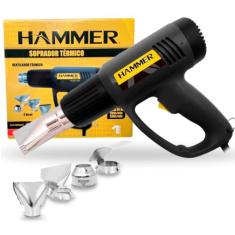 Soprador Termico Hammer 1700W 350ºc À 550ºc c/ 4 Bicos Preto 127V - GYSP2000_110