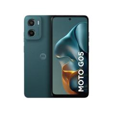 Smartphone Motorola Moto g05 256GB 4GB RAM Verde 6,7" Câm. 50MP + Self