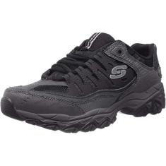 Skechers Men's Afterburn Memory-Foam Lace-up Sneaker