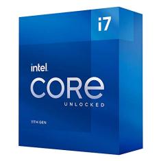 Intel PROCESSADOR CORE I7-11700K 3.6GHZ (TURBO 5,00GHZ) CACHE 16MB 8 NUCLEOS 16 THREADS 11ª GER LGA 1200 BX8070811700K