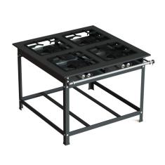 Fogão Industrial 30x30 P7 4 Bocas Alta Pressão - JL Colombo