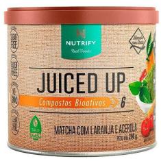 Juiced Up Matcha Com Laranja E Acerola 200G - Nutrify