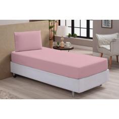 Jogo De Lençol Solteiro Roupa De Cama 400 Fios Micropercal 2pçs 100% P