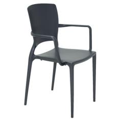 Cadeira Tramontina Sofia com Encosto Fechado em Polipropileno e Fibra 