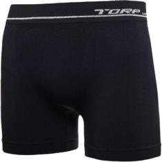 Cueca Boxer Sem Costura Microfibra - Torp, Preto, M