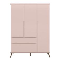 Guarda Roupas Infantil 3 Portas 2 Gavetas Valência - ÉdeCasaMóveis - E