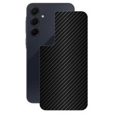 Película Para Samsung Galaxy A35 5g - Traseira De Fibra De Carbono Preta - Gshield