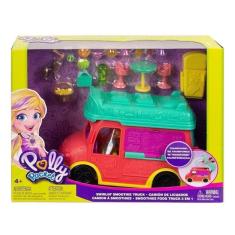 Boneca Polly Pocket Smoothies Food Truck 2 em 1 - GDM20 - Mattel