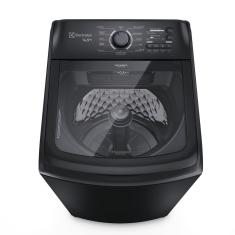 Máquina de Lavar Electrolux 14,5kg Preta Efficient Cesto Inox, Jet&Clean e Filtro Fiapos (LEP15) 127V
