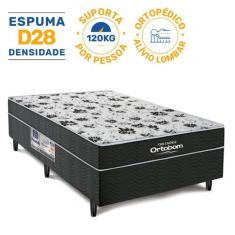 Cama Box Conjugada de Espuma Ortobom Union Ortopedic Casal 138 cm, Pre