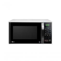 Forno de Micro-ondas de Bancada LG Solo 30L com Revestimento Easyclean 1250W Branco Porta Preto