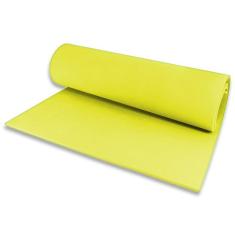 Tapete Yoga Pilates - Yoga Mat 1,80X0,55M - Amarelo