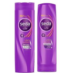 Kit Shampoo 325ml + Condicionador Seda Liso Perfeito 325ml