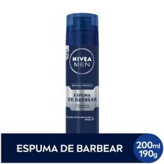 Espuma de Barbear Nivea Men Original Protect com 200ml 200ml