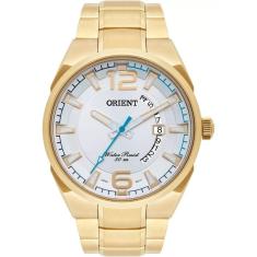 Relógio Orient Masculino Dourado  Mgss1159 S2kx