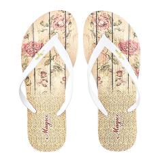 Chinelo Tropical Feminino Floral, Magicc