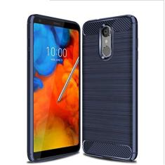 Capa para LG Q8 2018, toque macio, proteção total, anti-arranhões e impressões digitais + capa de celular resistente a arranhões para LG Q8 2018