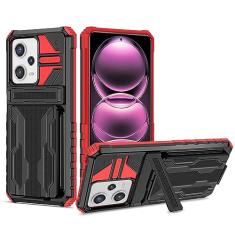 Zoeirc Capa para Redmi Note 12 Pro 5G Capa/Note 12 Pro Speed/Poco X5 Pro 5G Capa carteira com suporte para cartão destacável, capa protetora resistente à prova de choque para Xiaomi Redmi Note 12 Pro