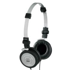 Fone de Ouvido AKG K414P, Preto e Prata