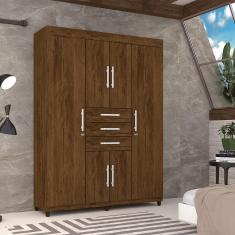 Guarda Roupa 6 Portas Capitiva Imbuia