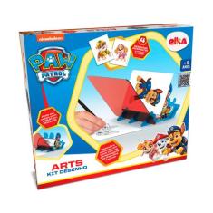 Kit Desenho Espelhado Brinquedo Educativo Da Patrulha Canina - Elka Br